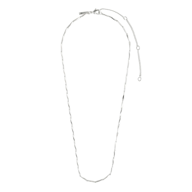 Pilgrim DEVA recycelte Halskette, versilbert Online Outlet