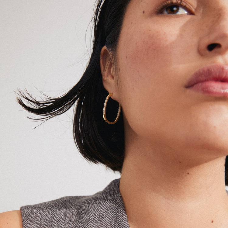 Pilgrim STAR recycelte Hoops vergoldet 50% Rabatt für begrenzte Zeit