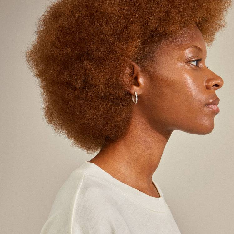 Pilgrim STAR recycelte Hoops, versilbert Preisnachlass