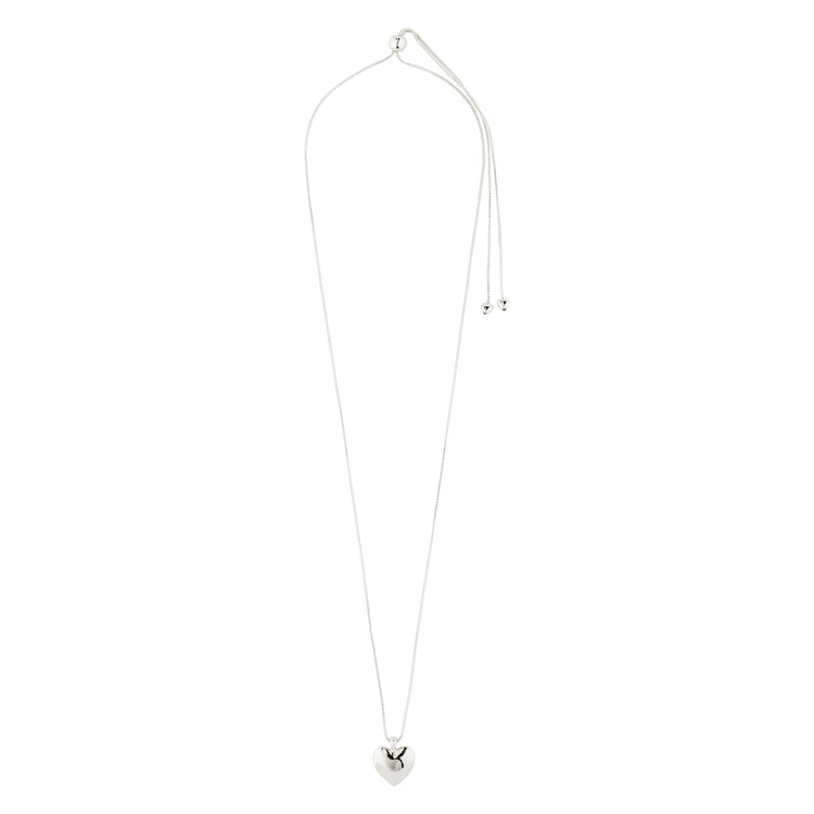 Pilgrim SOPHIA recycelte Herzkette versilbert Sonderangebot