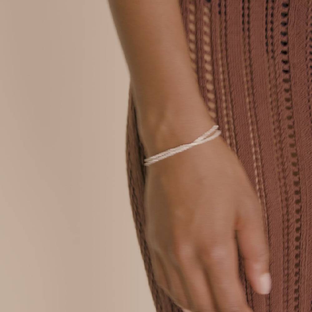 Pilgrim ROWAN Kristallarmband, 2-in-1, versilbert Vatertagsangebot