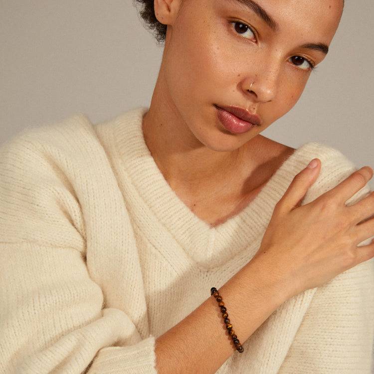 Pilgrim HEILSTEINE Armband mit Tigerauge Begrenzte Freigabe