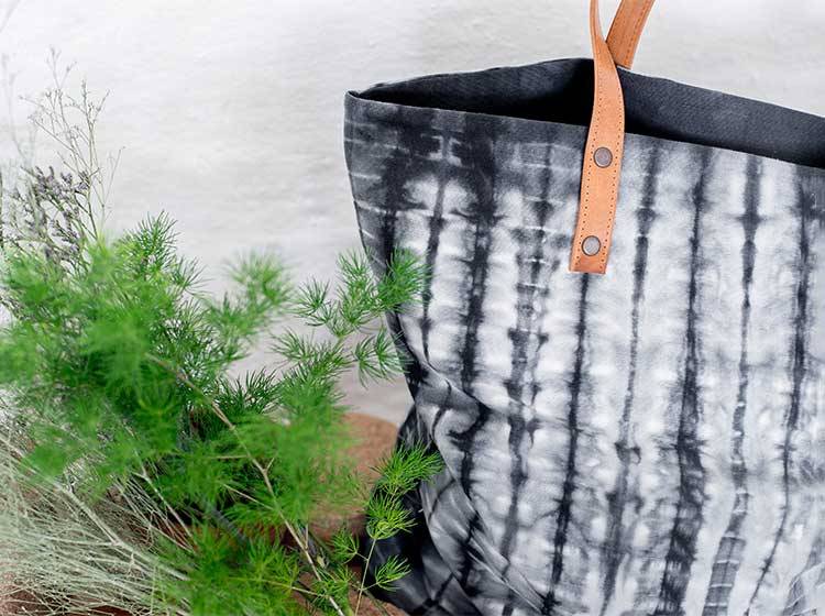 Renna Deluxe Shibori Shopper blau Jubiläumsangebot