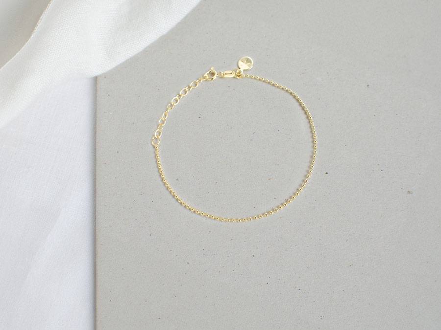 Renna Deluxe Kugel Armband GOLD Lagerräumung