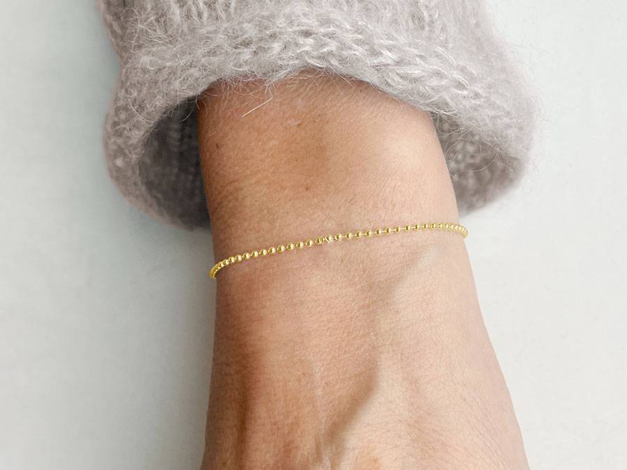 Renna Deluxe Kugel Armband GOLD Lagerräumung