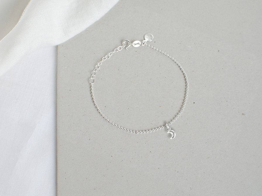 Renna Deluxe Kugel Armband mit MOND Silber Zeitbegrenzte Promotion