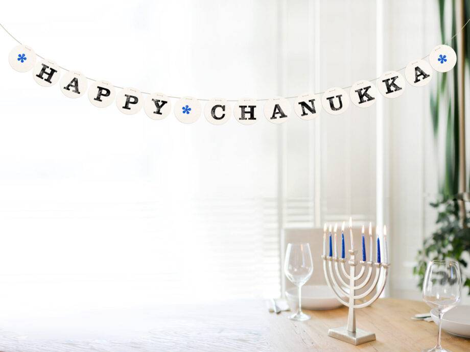 Renna Deluxe HAPPY CHANUKKA Girlande Bis zu 65% Rabatt