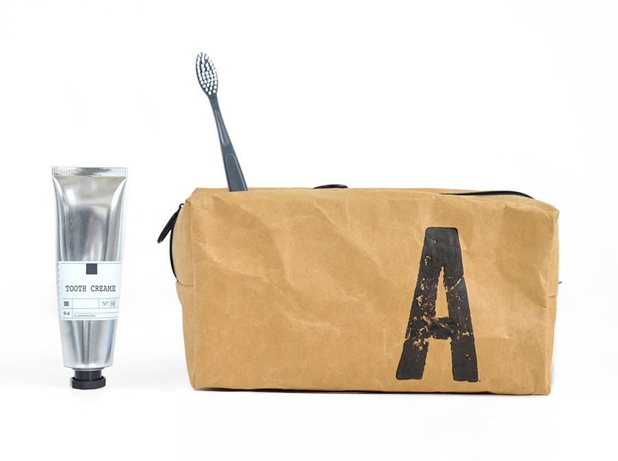 Renna Deluxe Kosmetiktasche für Pflegeprodukte mit Monogramm Kostenloser Versand international