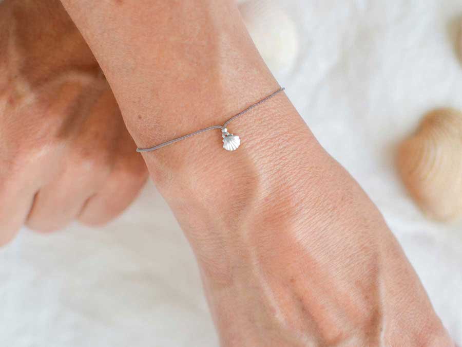 Renna Deluxe MUSCHEL Armband Silber Rabatte dieses Monats