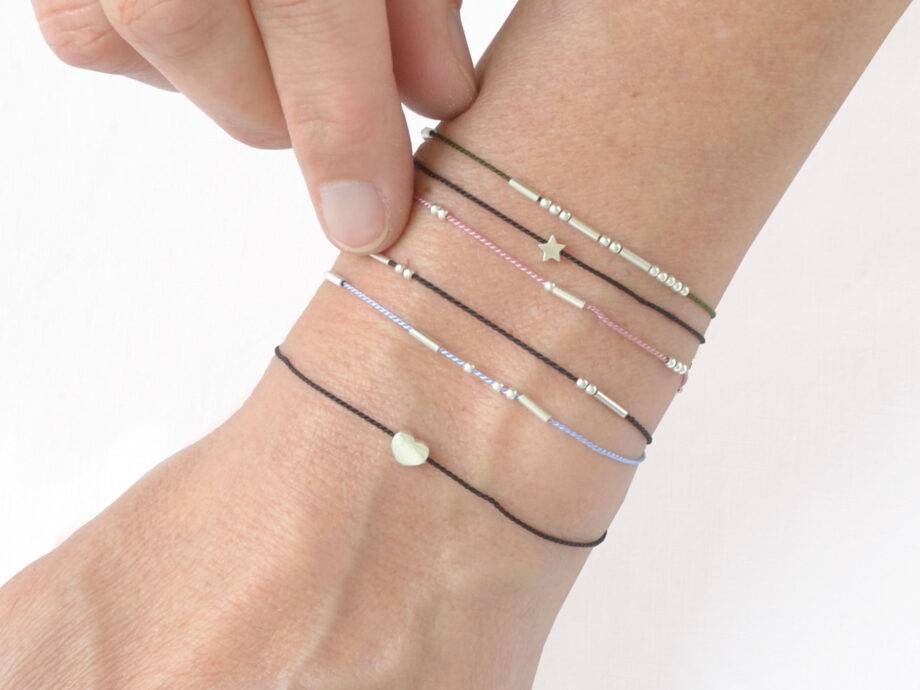 Renna Deluxe MAKE A WISH – STERN Armband in SILBER Günstiger Verkauf