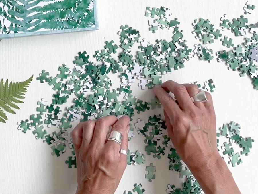 Renna Deluxe FARNE 1000 Teile Puzzle Kostenloser Versand