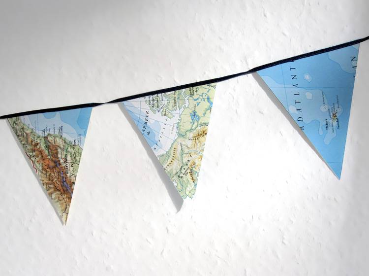 Renna Deluxe Girlande Wimpelkette Atlas Lagerräumung