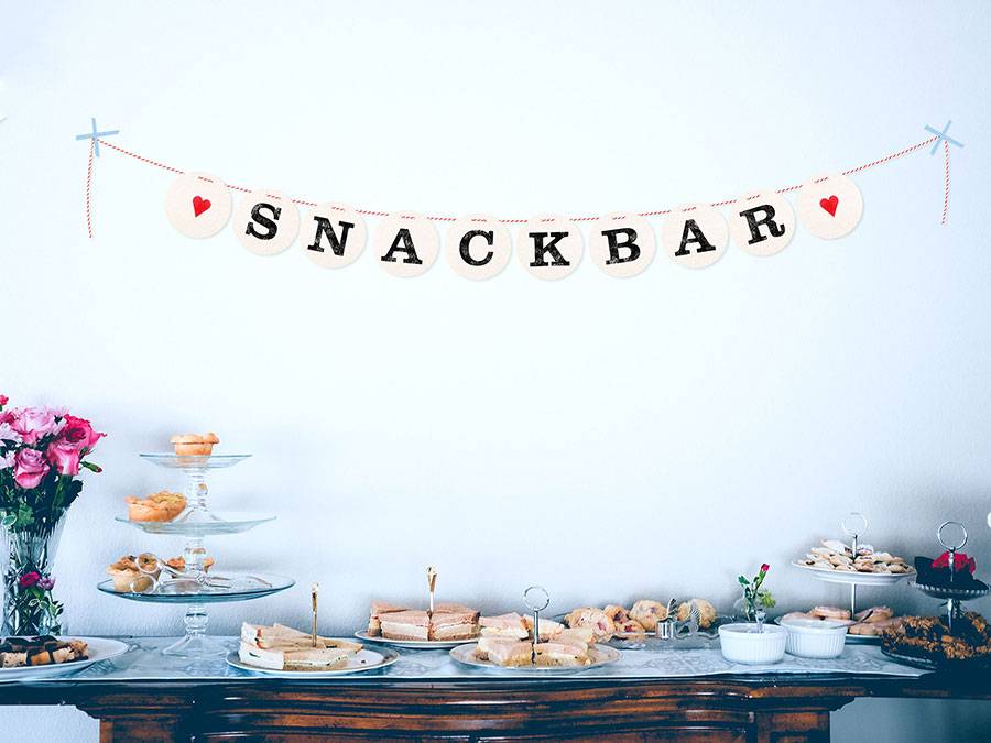 Renna Deluxe SNACKBAR Girlande Begrenzte Freigabe