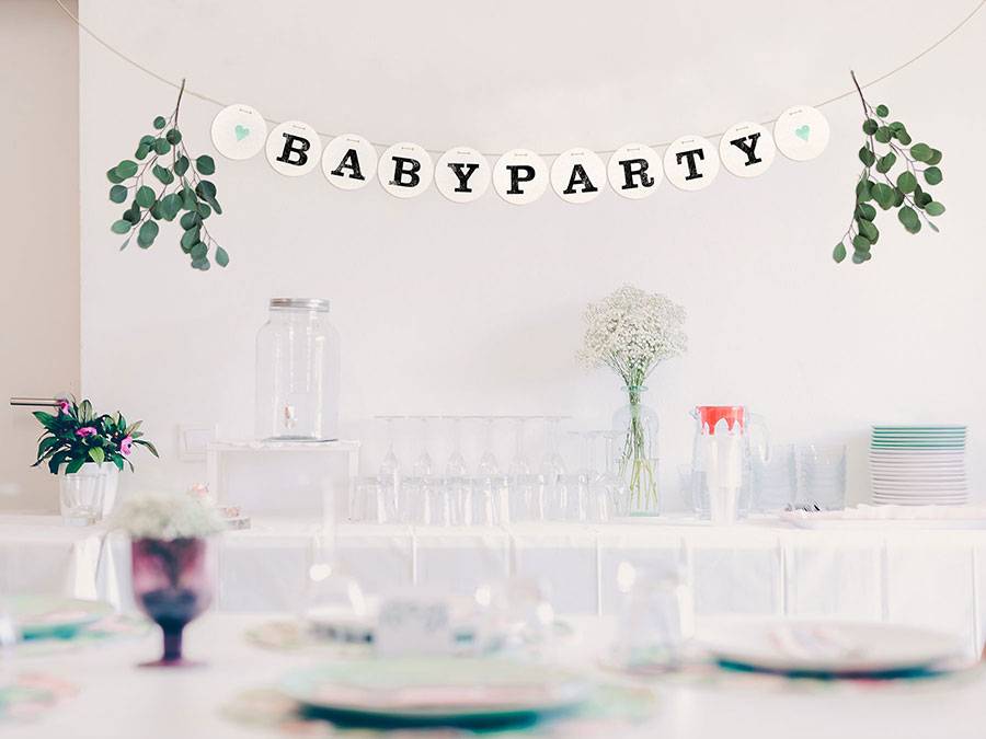 Renna Deluxe BABYPARTY Girlande JETZT KAUFEN