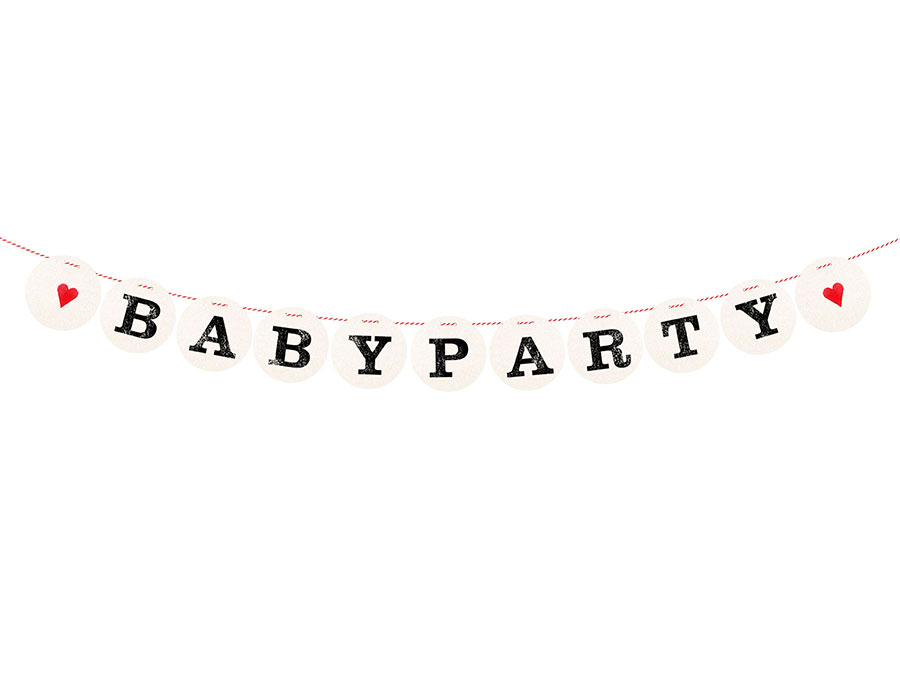 Renna Deluxe BABYPARTY Girlande JETZT KAUFEN