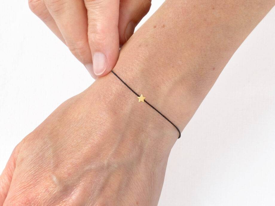 Renna Deluxe MAKE A WISH – STERN Armband Gold Zeitbegrenzte Promotion