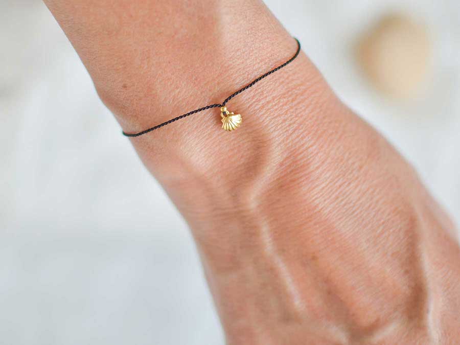 Renna Deluxe MUSCHEL Armband Gold Bis zu 50% Rabatt
