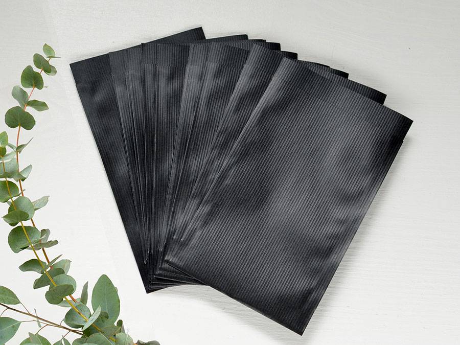 Renna Deluxe Papiertüten Schwarz Bis zu 60% Rabatt