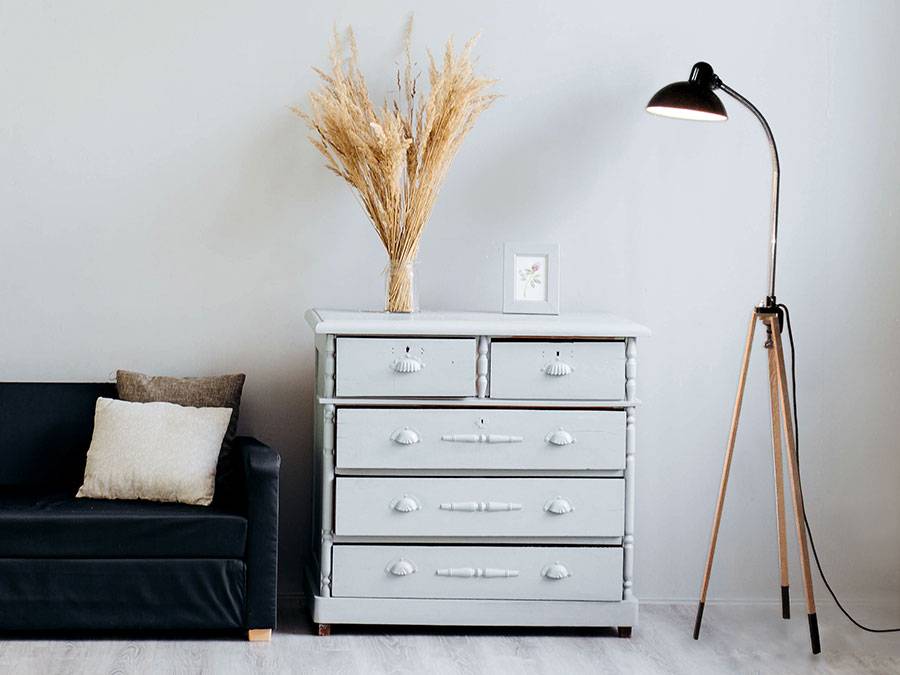 Renna Deluxe Lampengestell Stativ 90 aus Eiche Günstiger Verkauf