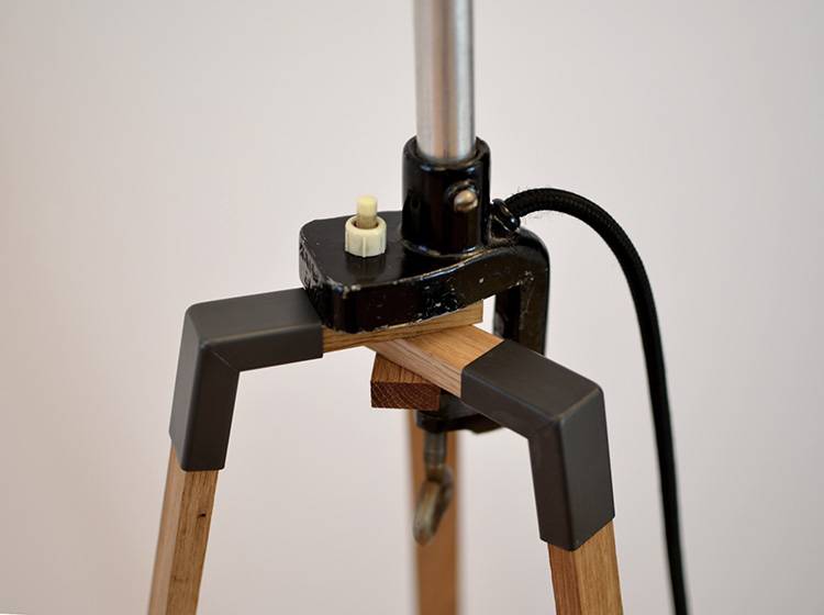 Renna Deluxe Lampengestell Stativ 90 aus Eiche Günstiger Verkauf