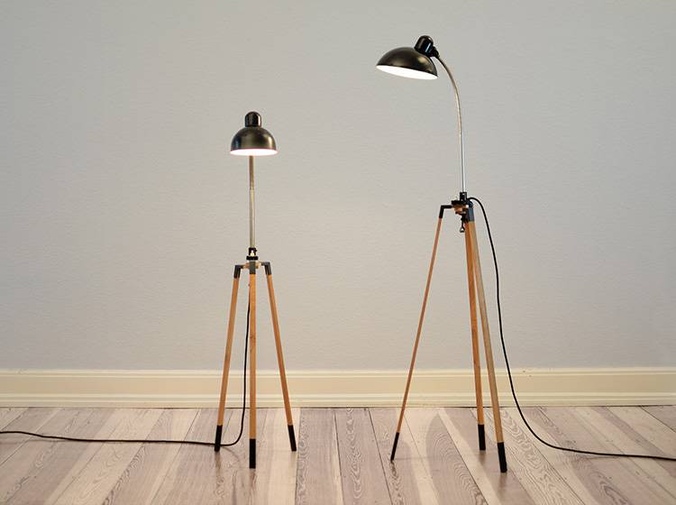 Renna Deluxe Lampengestell Stativ 90 aus Eiche Günstiger Verkauf