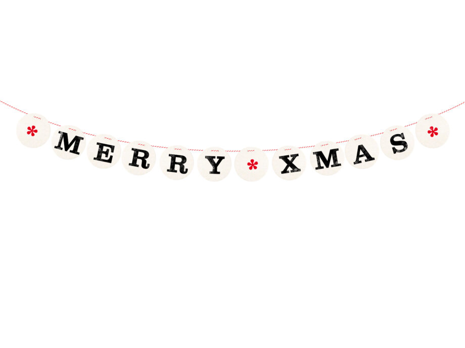Renna Deluxe MERRY XMAS Girlande Begrenztes Angebot