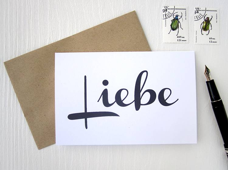 Renna Deluxe LIEBE // Klappkarte Osterangebot