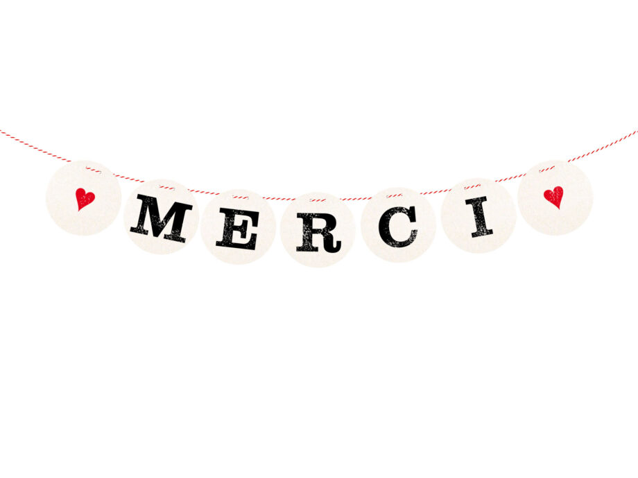 Renna Deluxe MERCI Girlande Hochzeitsgirlande Online Outlet