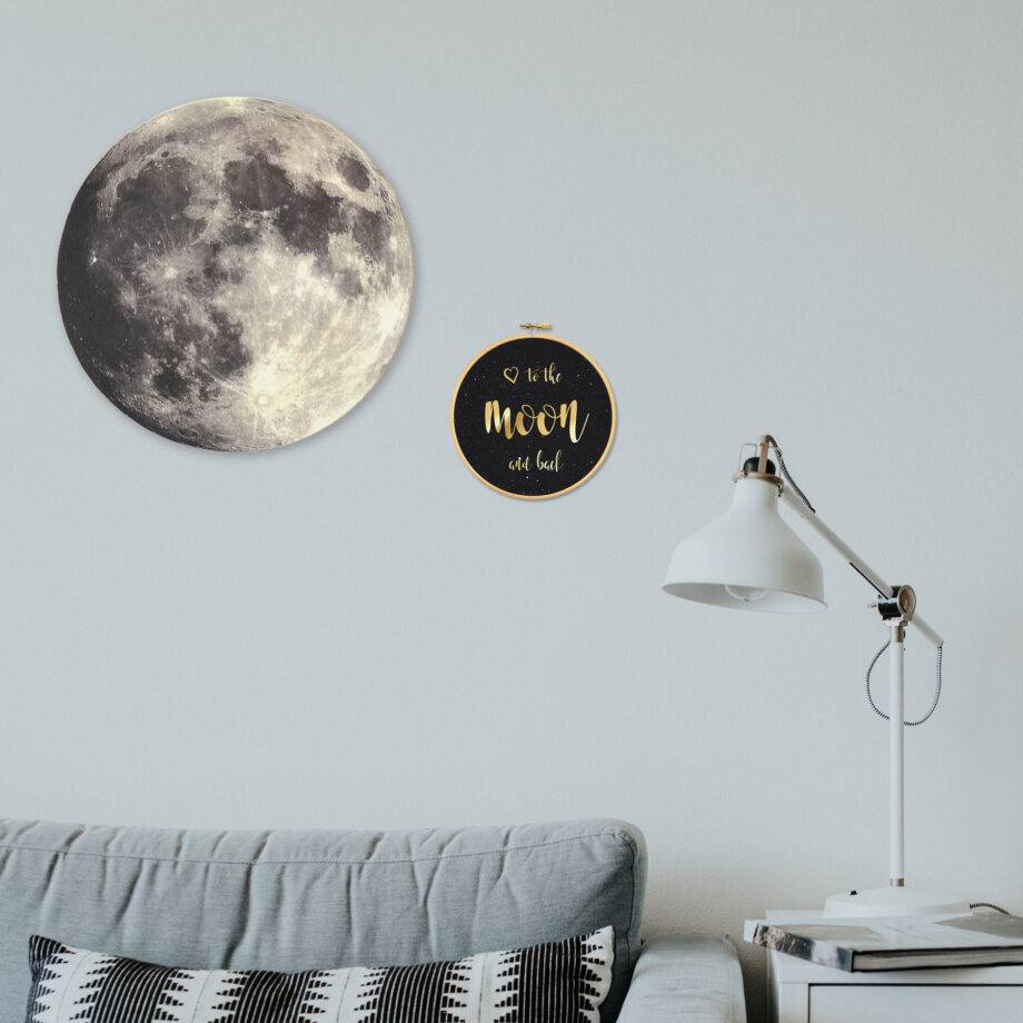 Renna Deluxe I love you to the moon and back! Gold Druck Discount Store für neue Produkte