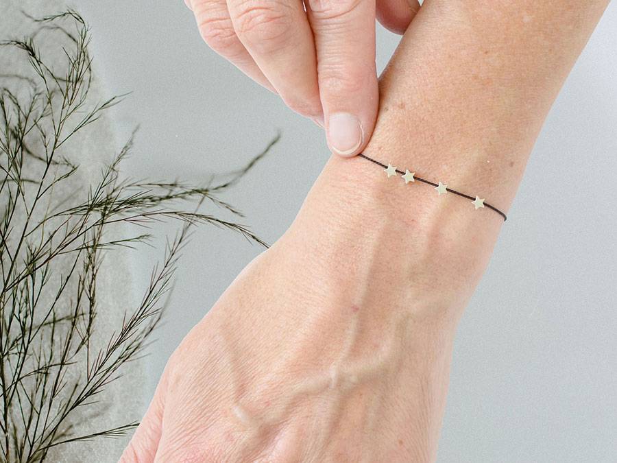 Renna Deluxe STERNENKIND Armband in Silber Super Rabatt