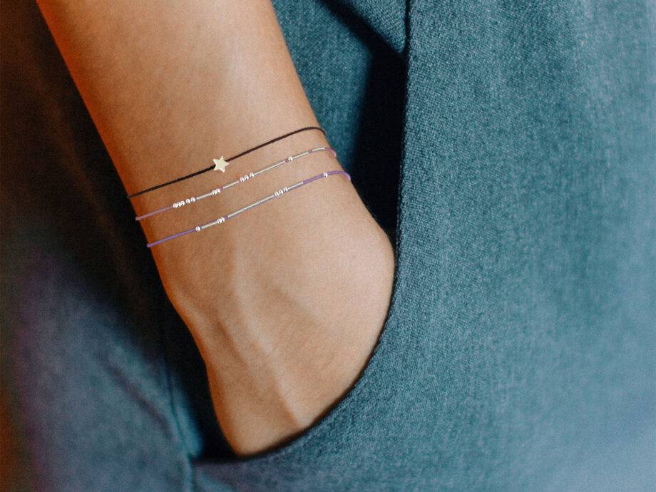 Renna Deluxe STERNENKIND Armband in Silber Super Rabatt