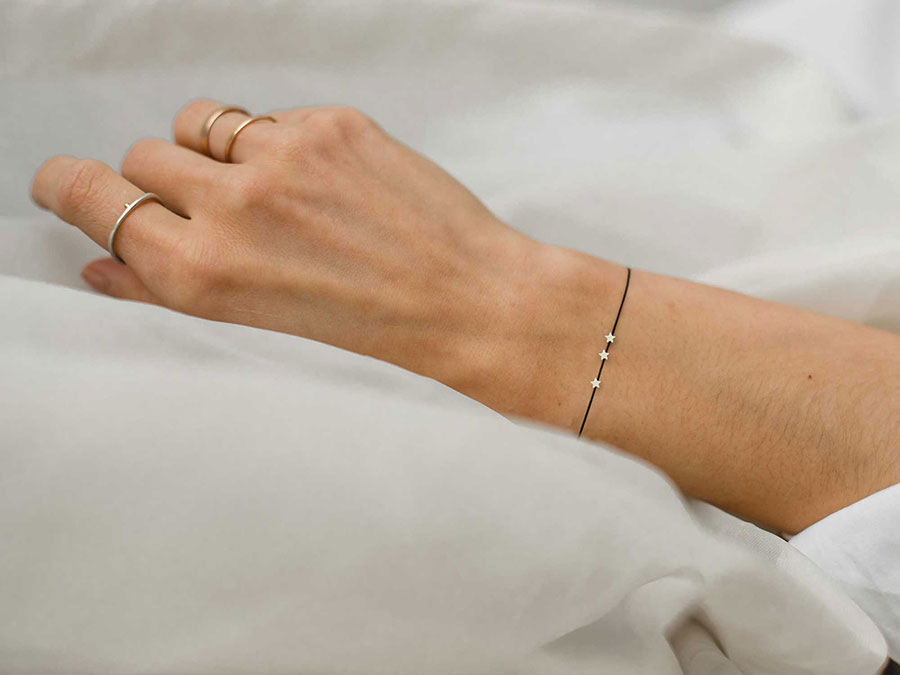 Renna Deluxe STERNENKIND Armband in Silber Super Rabatt