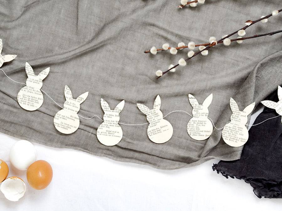 Renna Deluxe Anhänger Osterhase in Fraktur Fabrikladen