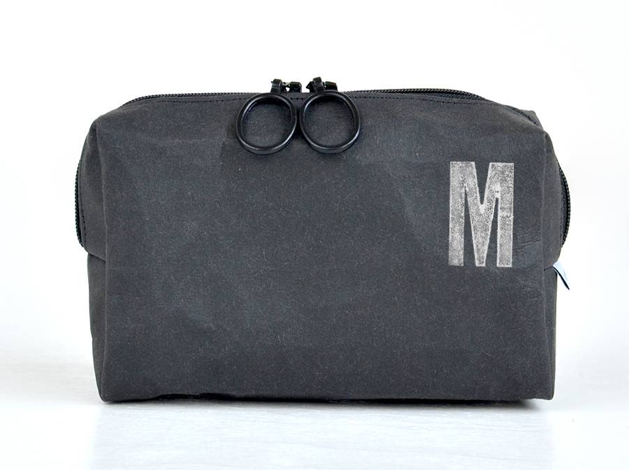 Renna Deluxe Kosmetiktasche für Bartpflege mit Monogramm Exklusive Angebote