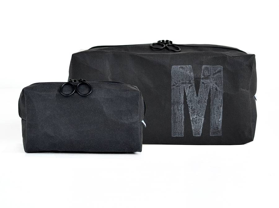 Renna Deluxe Kosmetiktasche für Bartpflege mit Monogramm Exklusive Angebote