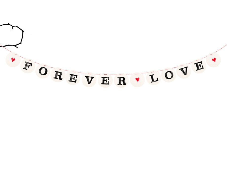 Renna Deluxe FOREVER LOVE Girlande Kauf eins, bekomm eins gratis