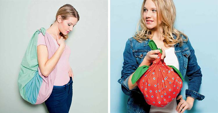 Renna Deluxe FUROSHIKI – Japanisch Taschen ohne Nadel und Faden, Kreativbuch Tägliche Deals