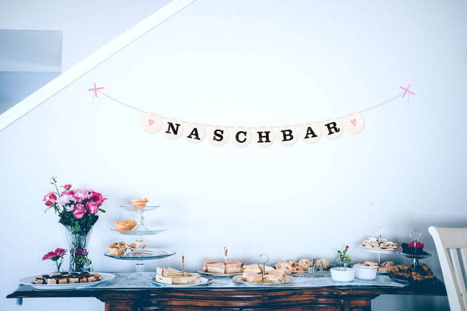 Renna Deluxe NASCHBAR Girlande Discount Store für neue Produkte