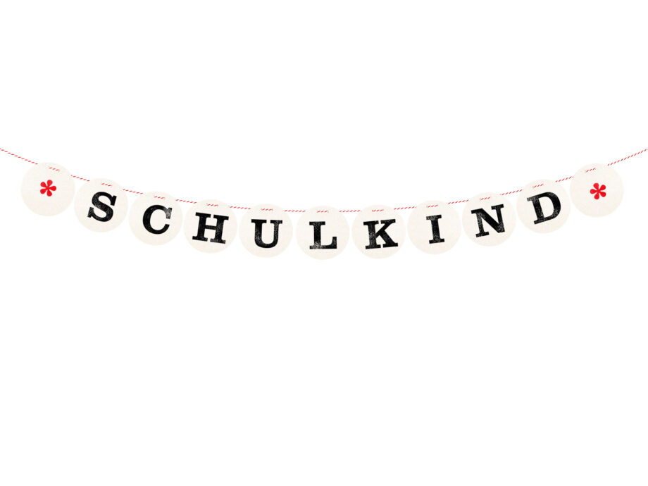 Renna Deluxe SCHULKIND Girlande für die Einschulung Party-Deko Angebote