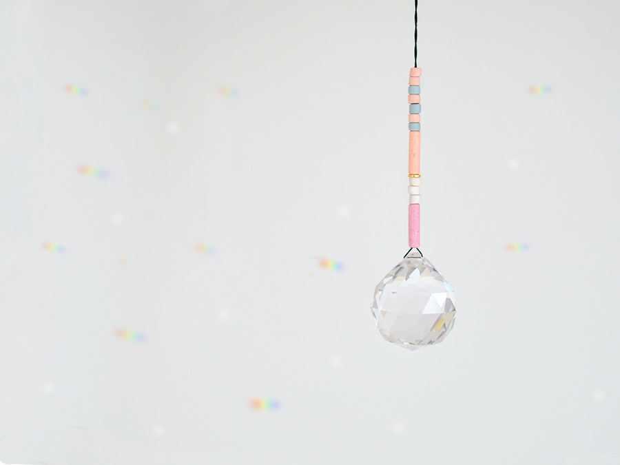 Renna Deluxe SUNCATCHER Rosa Korall Schlussverkauf
