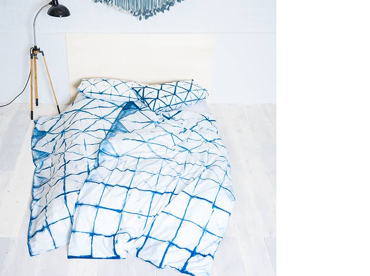 Renna Deluxe Shibori Bettwäsche handgefärbt Preisnachlass