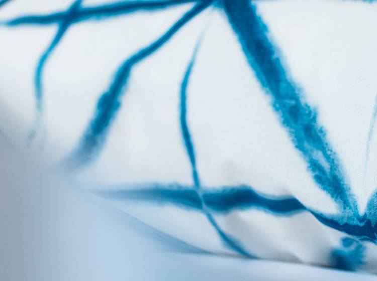 Renna Deluxe Shibori Bettwäsche handgefärbt Preisnachlass