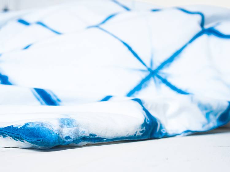 Renna Deluxe Shibori Bettwäsche handgefärbt Preisnachlass