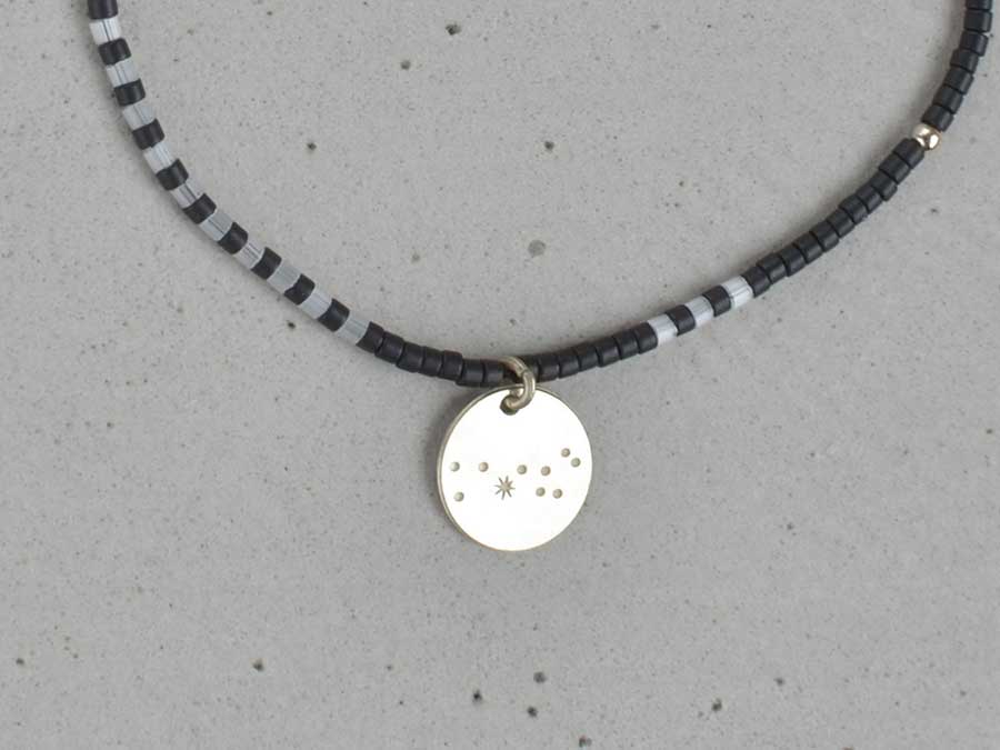 Renna Deluxe STIER Sternzeichen Armband Silber Im Verkauf