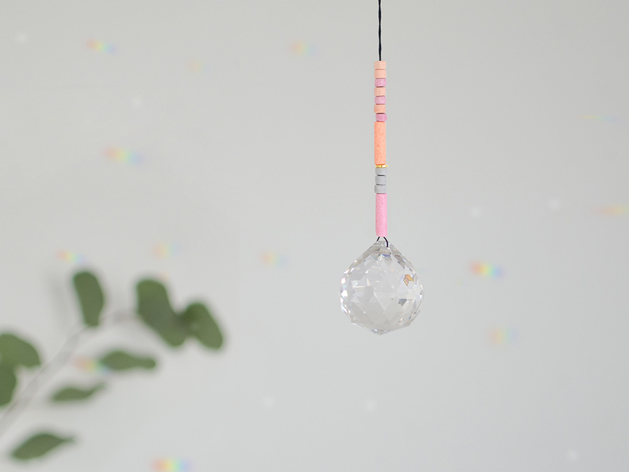 Renna Deluxe SUNCATCHER Rosa Grau Korall Angebote