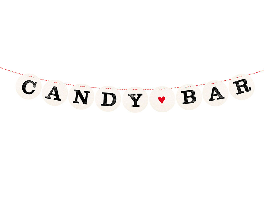 Renna Deluxe CANDY BAR Girlande Günstiger Verkauf