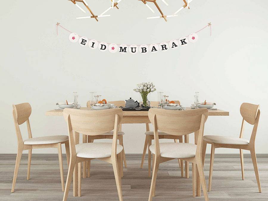Renna Deluxe EID MUBARAK Girlande Zeitlich begrenztes Angebot