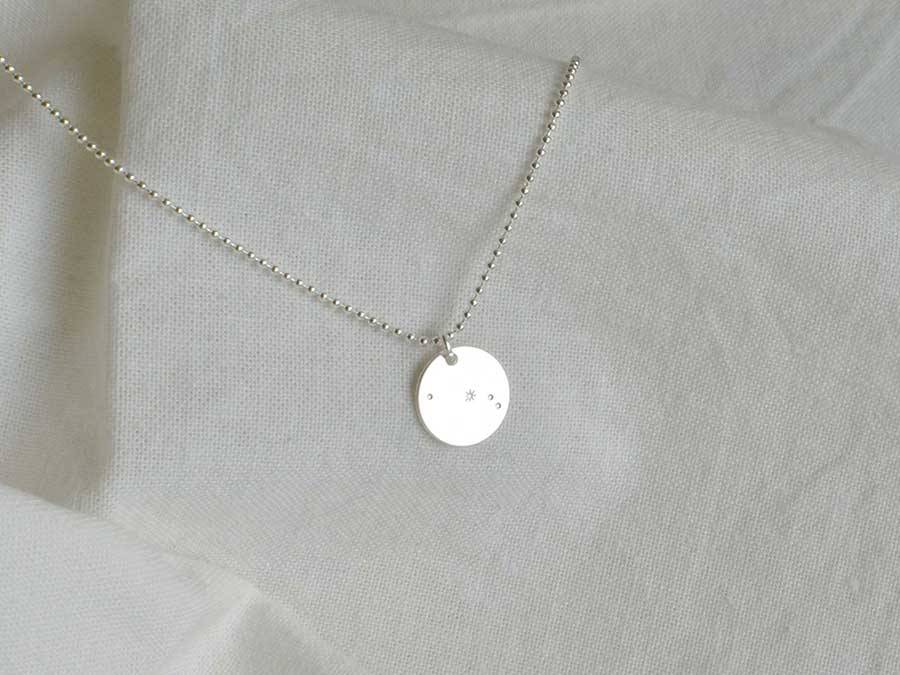 Renna Deluxe WIDDER Sternzeichen Kette Silber Riesige Rabatte