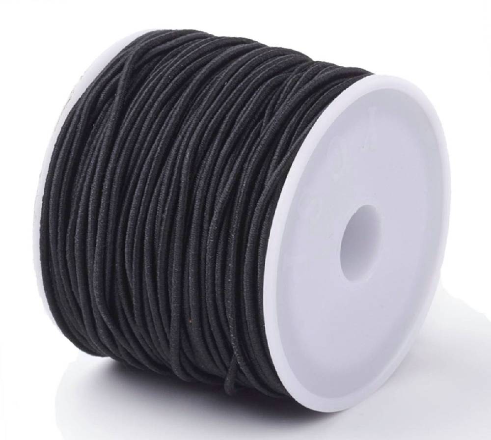 Sadingo Elastische Schnur 10x15 Meter 1 mm für Armbänder Valentinstagsangebot