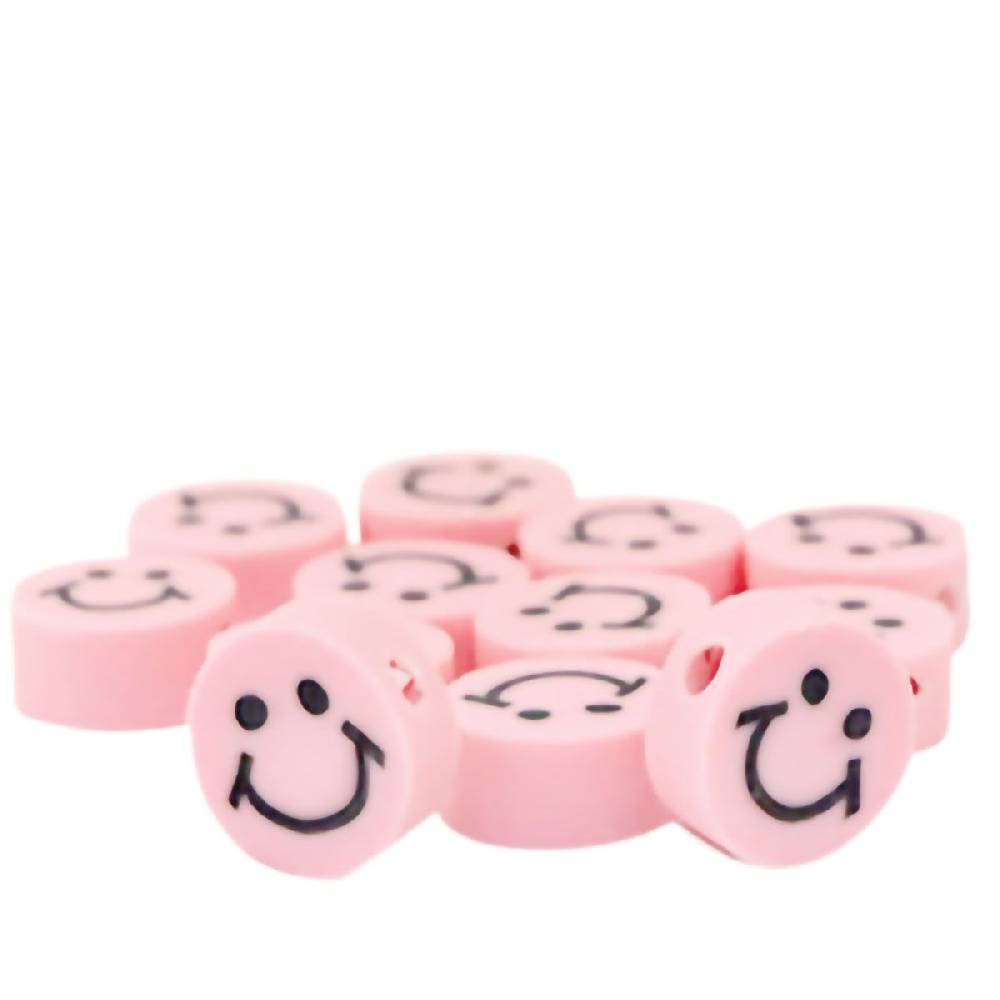 Sadingo Polymer Clay Perlen | 40 Stk., 10mm, Smileys Online Outlet